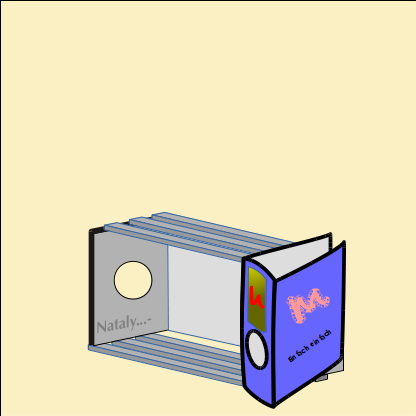 Booklet-Regal medium