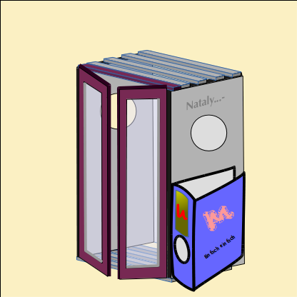 Vitrine mittel medium